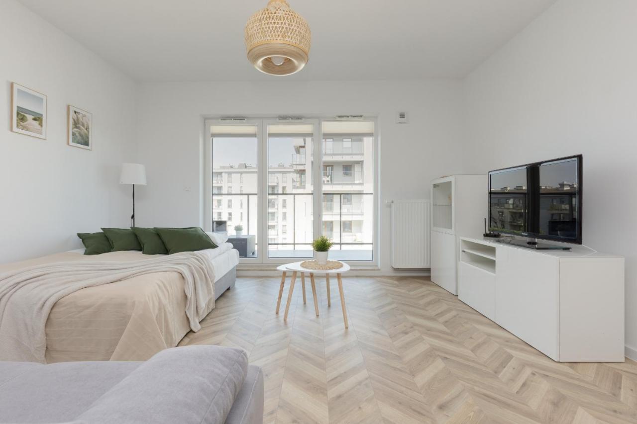 Ursus Sunny Studio For 4 Guests With Parking & Balcony By Noclegi Renters Варшава Экстерьер фото